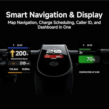 G3 Smart Electric Scooter | 50-Mile Range, 28mph, Dual Suspension, Fast Charge & Self-Sealing Tires