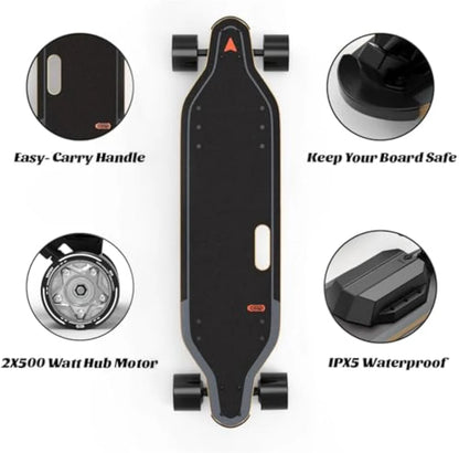 Meepo Campus V5 / Envy E-Skateboard | 29MPH, Remote Control & Compact Portable Design