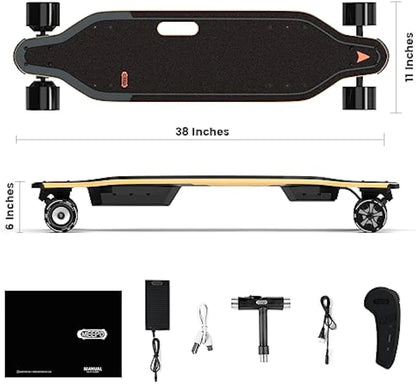 Meepo Campus V5 / Envy E-Skateboard | 29MPH, Remote Control & Compact Portable Design